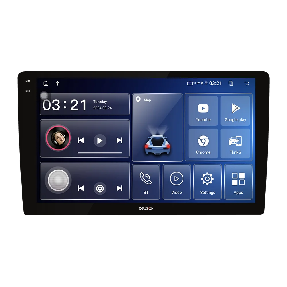Dellson A100 Android CarPlay Panel